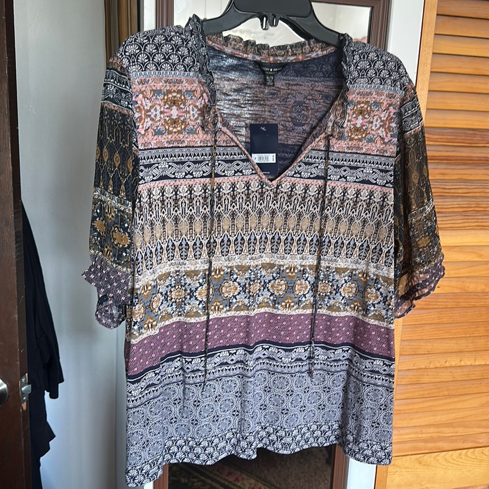 Lucky Brand blouse, very comfy and soft